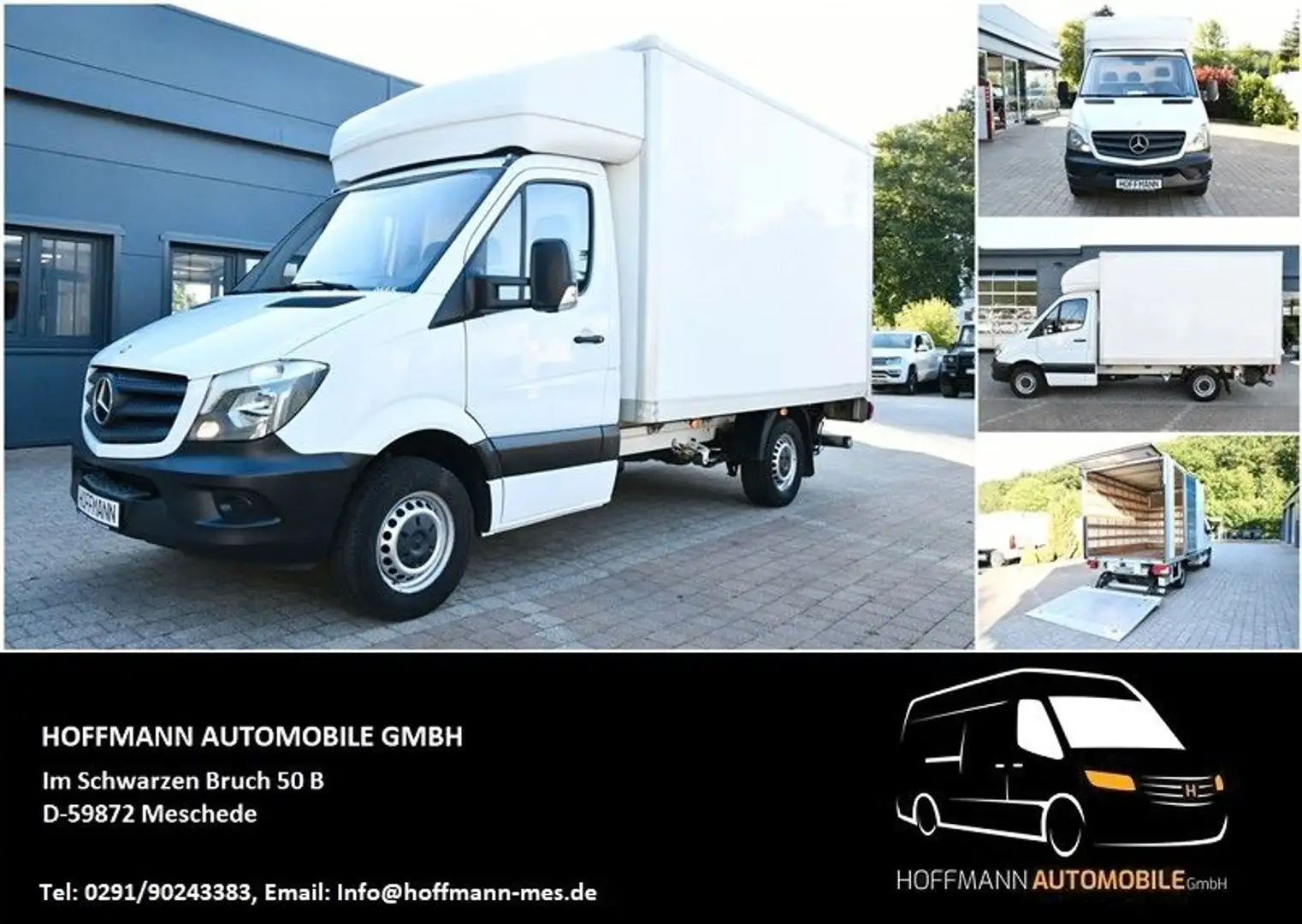 Mercedes-Benz Sprinter 316 CDI RWD Koffer Ladebordwand Klima White - 1