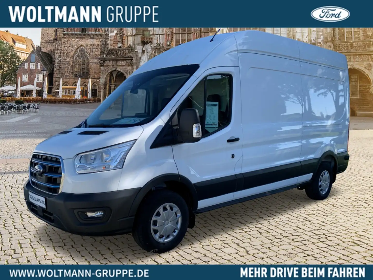 Ford Transit Kasten E 350 L3 Trend Elektromotor ''Tages Blanc - 1