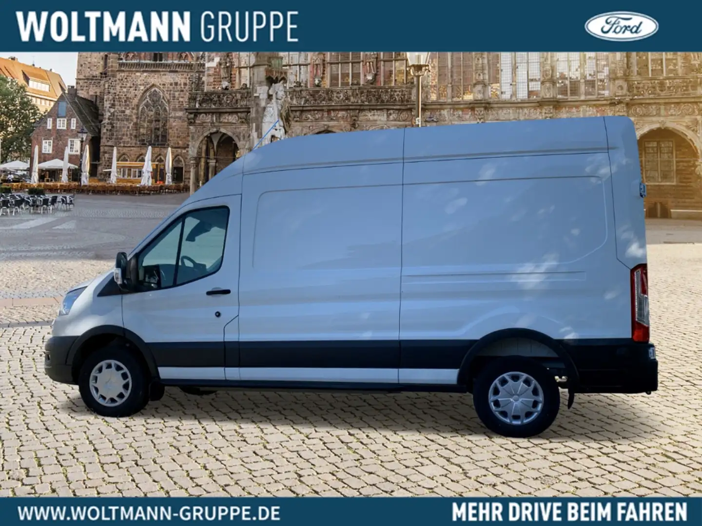 Ford Transit Kasten E 350 L3 Trend Elektromotor ''Tages Blanc - 2