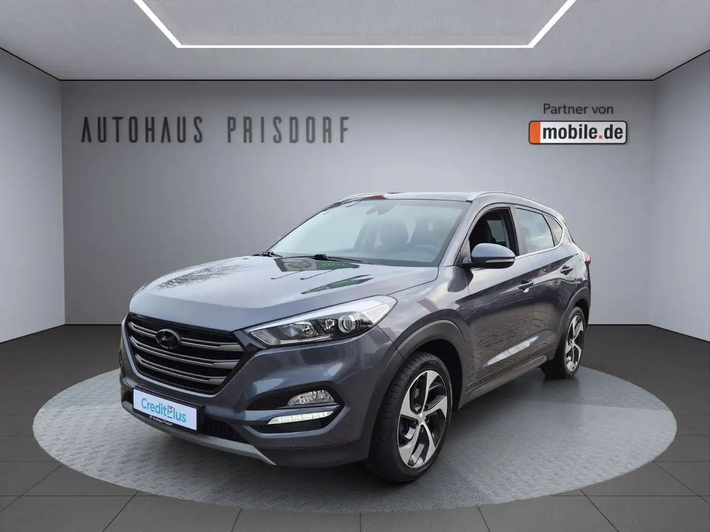 Hyundai TUCSON blue Style 2WD/Navi/LED/Kamera/ Grau - 1