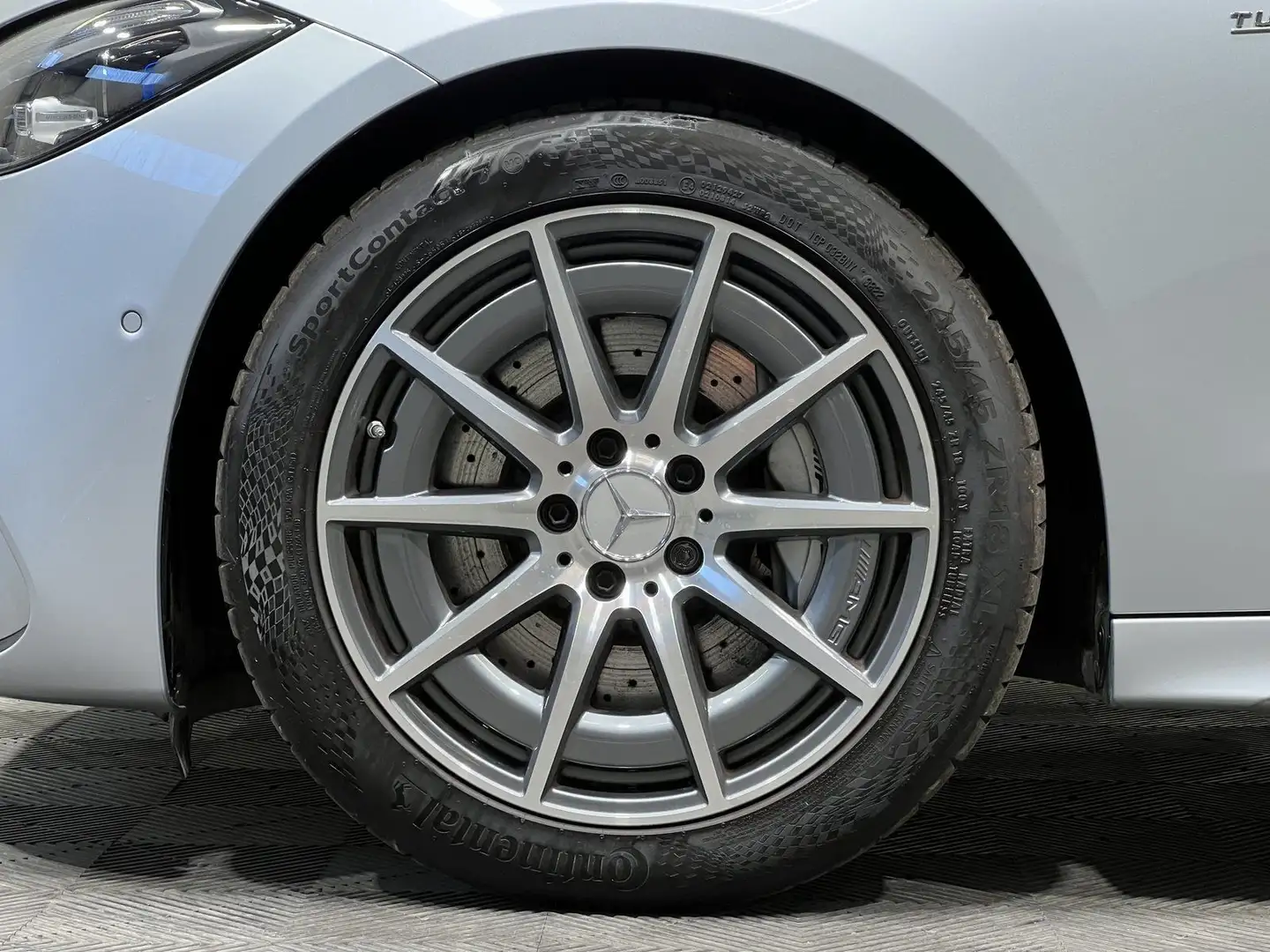 Mercedes-Benz C 43 AMG AMG C 43 T 4M Premium Plus 2,5°HA+HuD+Burmester Argent - 2