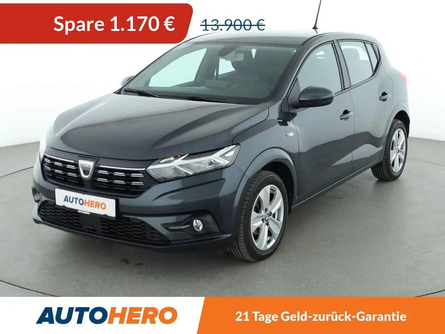 Dacia Sandero 1.0 TCe Comfort *LED*TEMPOMAT*PDC*ALU*GARANTIE* Gris - 1