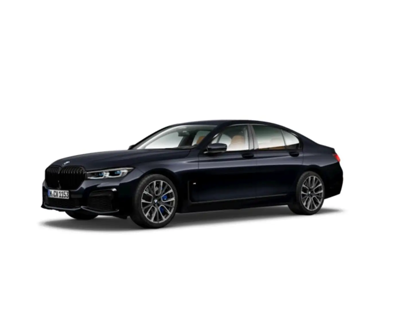 BMW 740 740dA xDrive Schwarz - 2