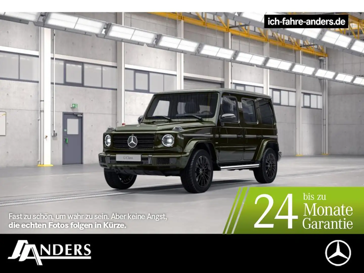 Mercedes-Benz G 400 d STRONGER THAN TIME AMG+AHK+Standhzg+Burm Grün - 1