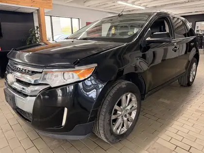 Black 2013 Ford Edge SEL AWD SUV / Crossover All-Wheel Drive 6-Speed Automatic