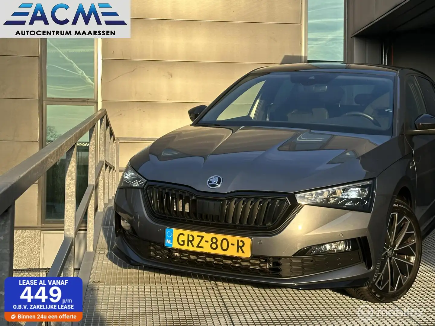 Skoda Scala 1.5 TSI ACT Monte Carlo Grijs - 1