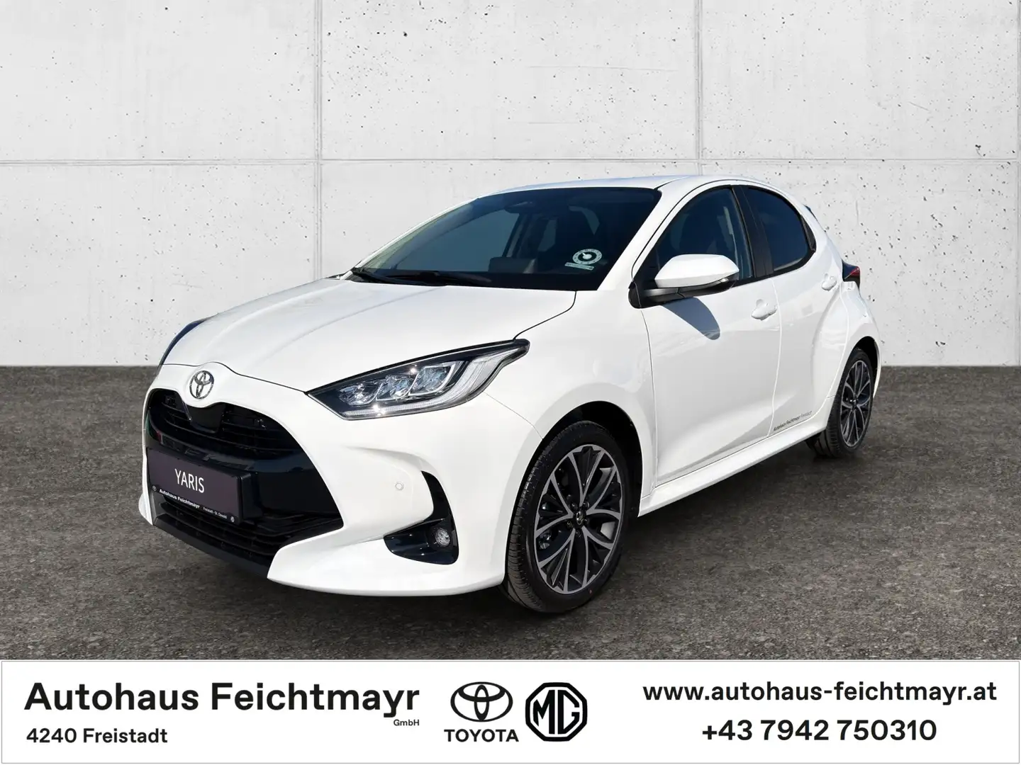 Toyota Yaris Teamplayer Technik Paket 5t. Weiß - 1