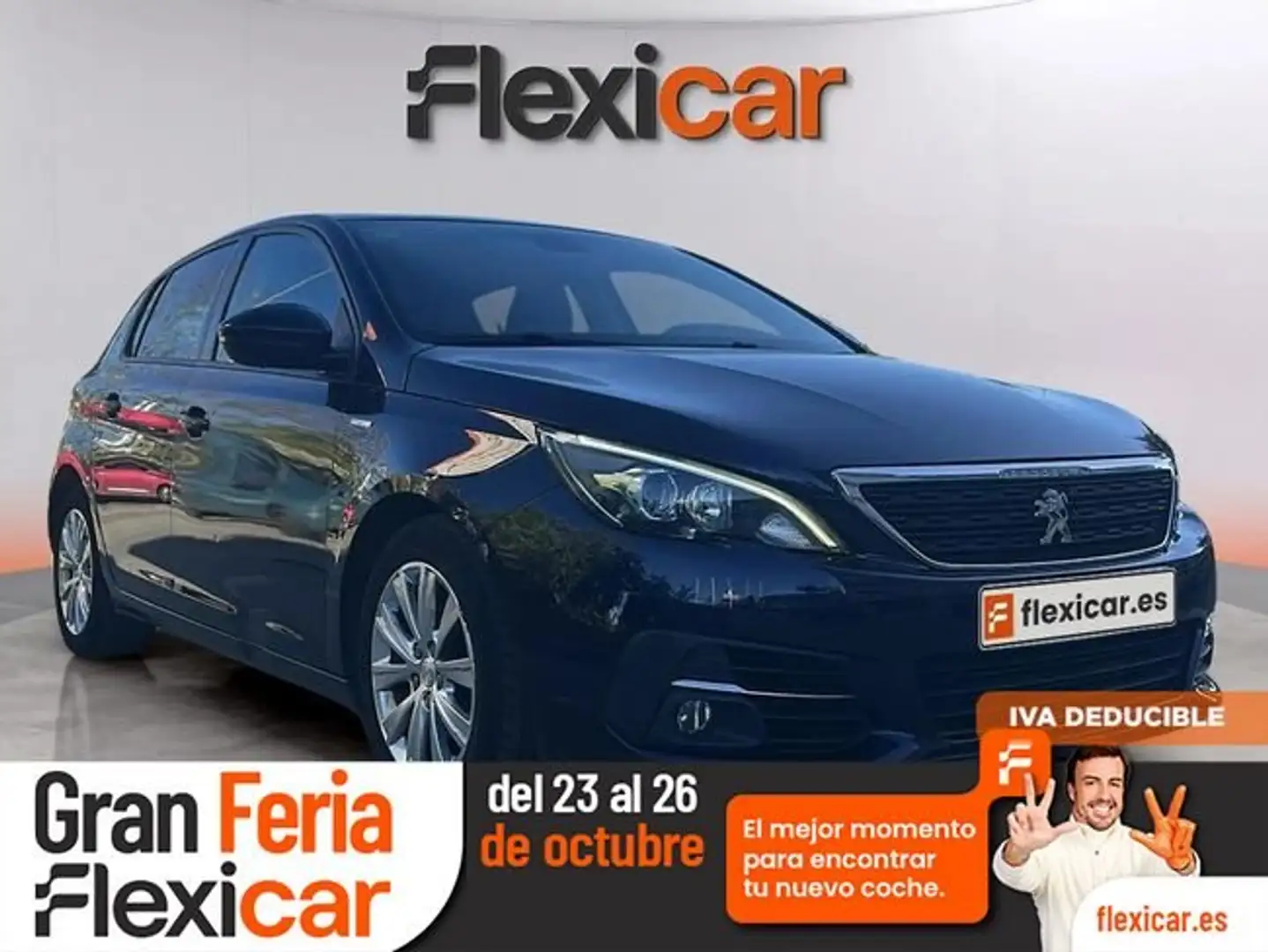 Peugeot 308 1.2 PureTech S&S Style EAT8 130 Bleu - 1