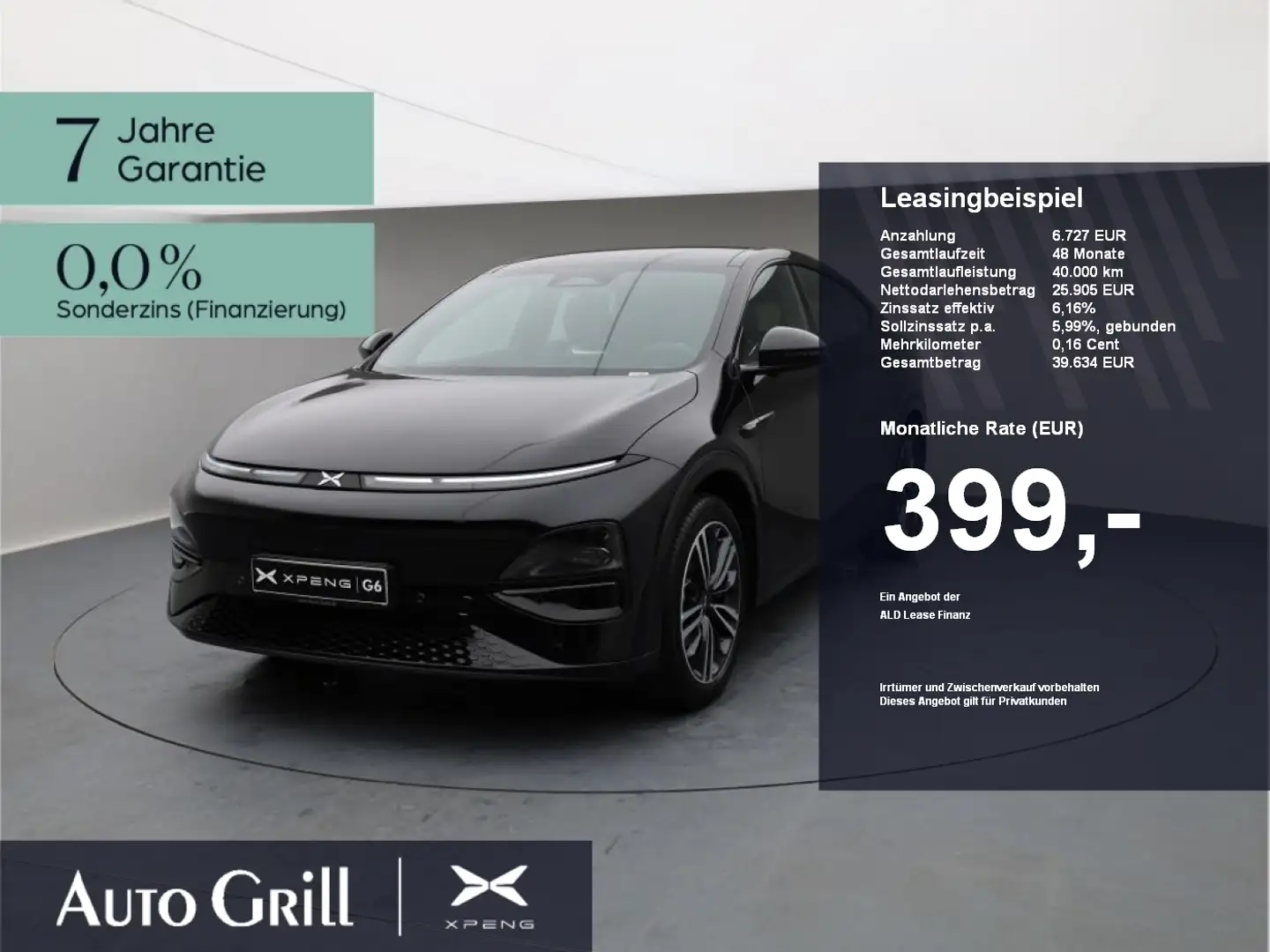 Xpeng G6 AWD Performance AHK CarPlay 360Kam ACC Pano Blauw - 1