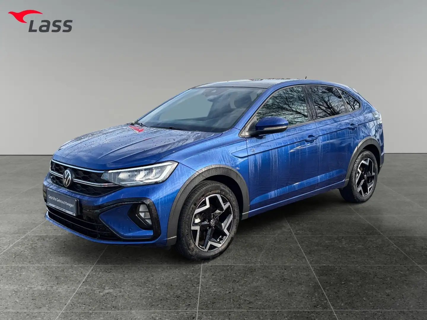 Volkswagen Taigo 1.0 TSI R-Line Klimaaut+Pano+ACC+LED+GJR Blau - 2