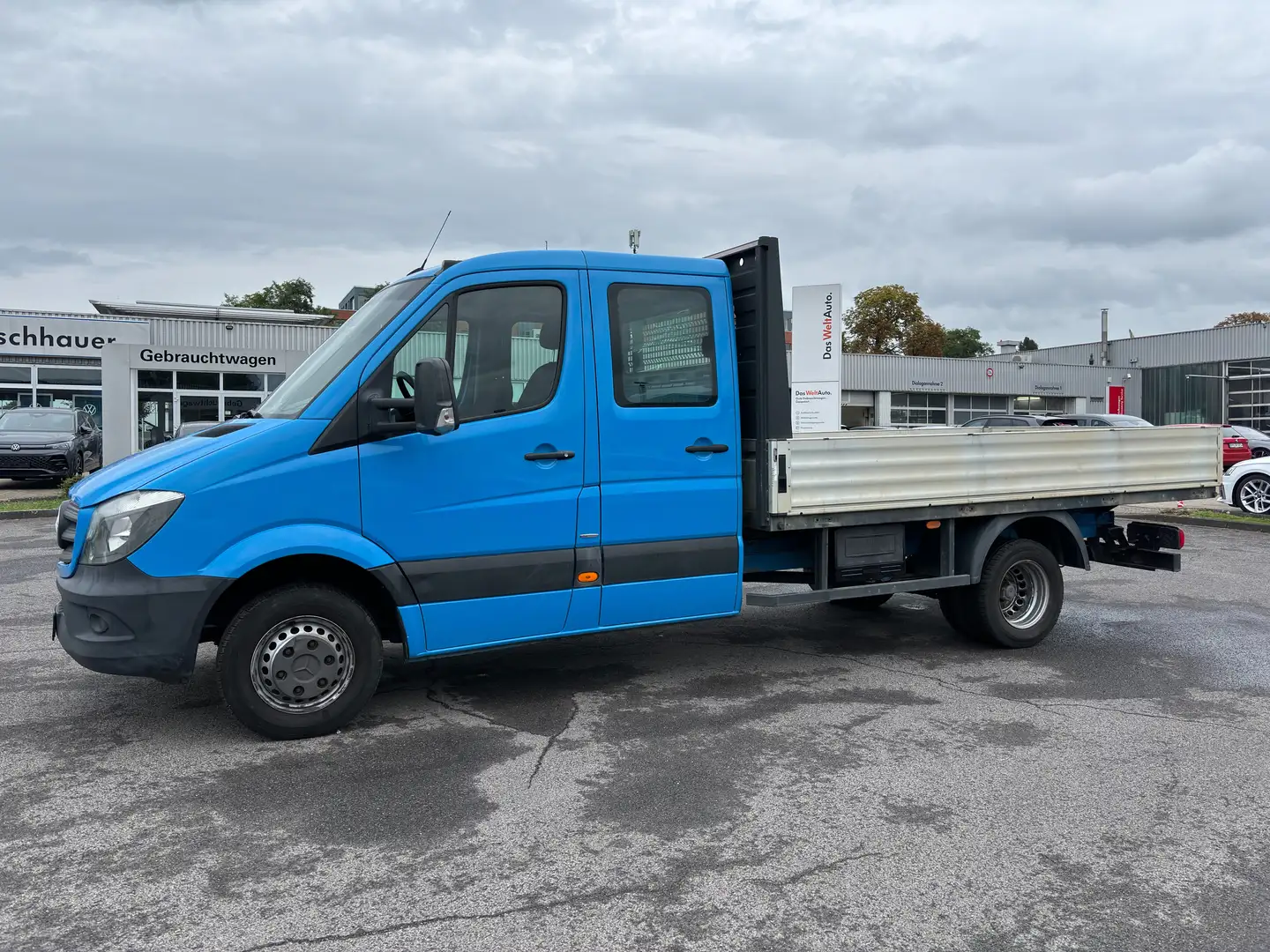 Mercedes-Benz Sprinter 519 /319 3.0 CDI Radst. 4325 mm,L3 Doka Bleu - 1