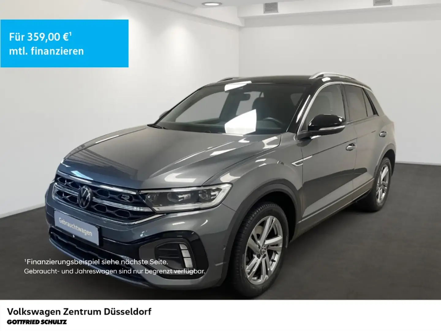 Volkswagen T-Roc R-Line 2.0 TDI DSG Rückfahrkamera Navigation Grau - 1