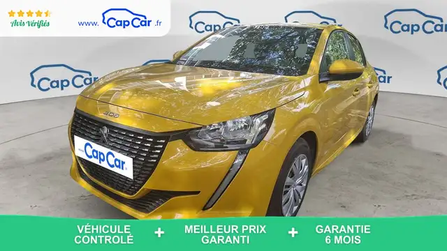 2021 Peugeot 208 in Yellow for sale