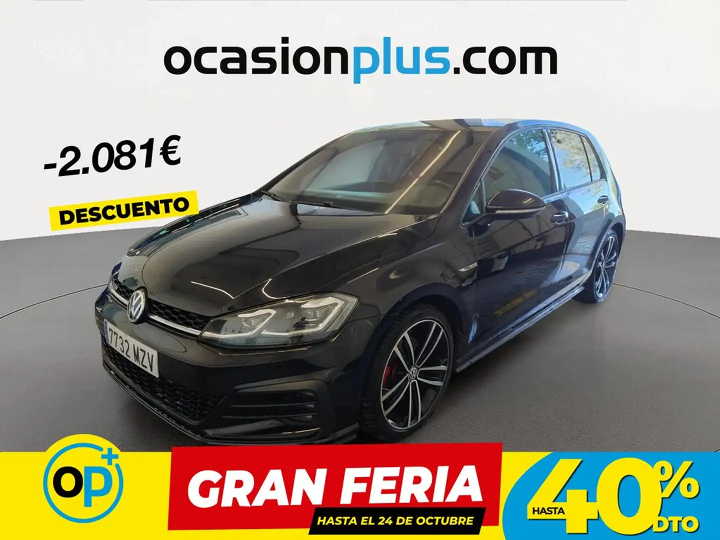 Volkswagen Golf 2.0TDI GTD DSG7 135kW Negro - 1