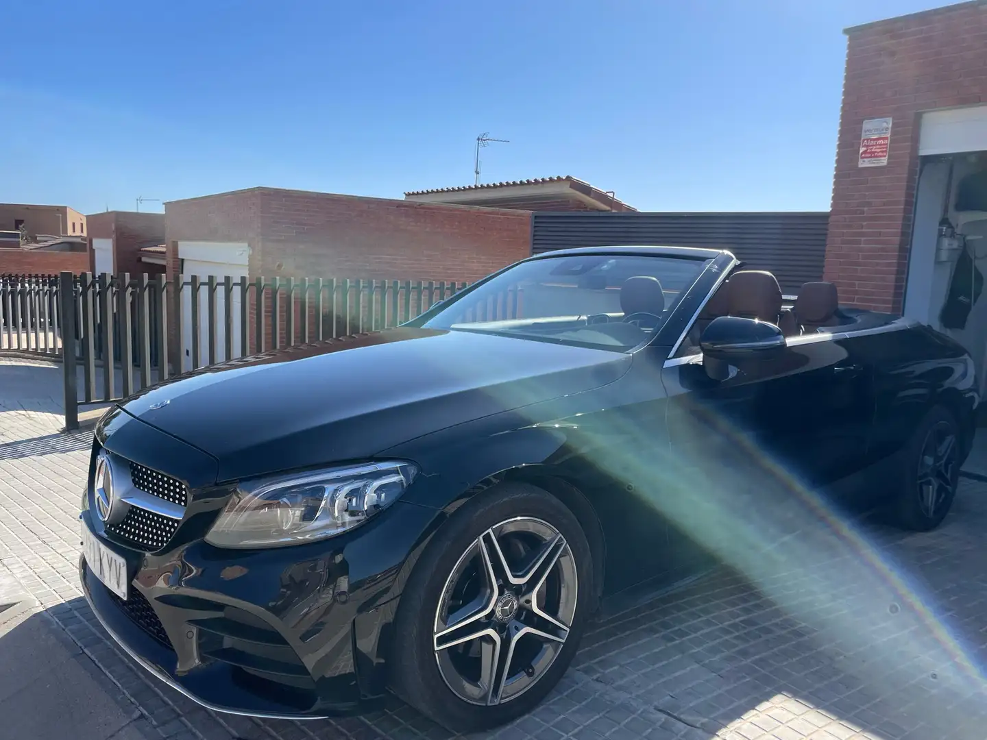 Mercedes-Benz C 200 Cabrio 9G-Tronic Negro - 1