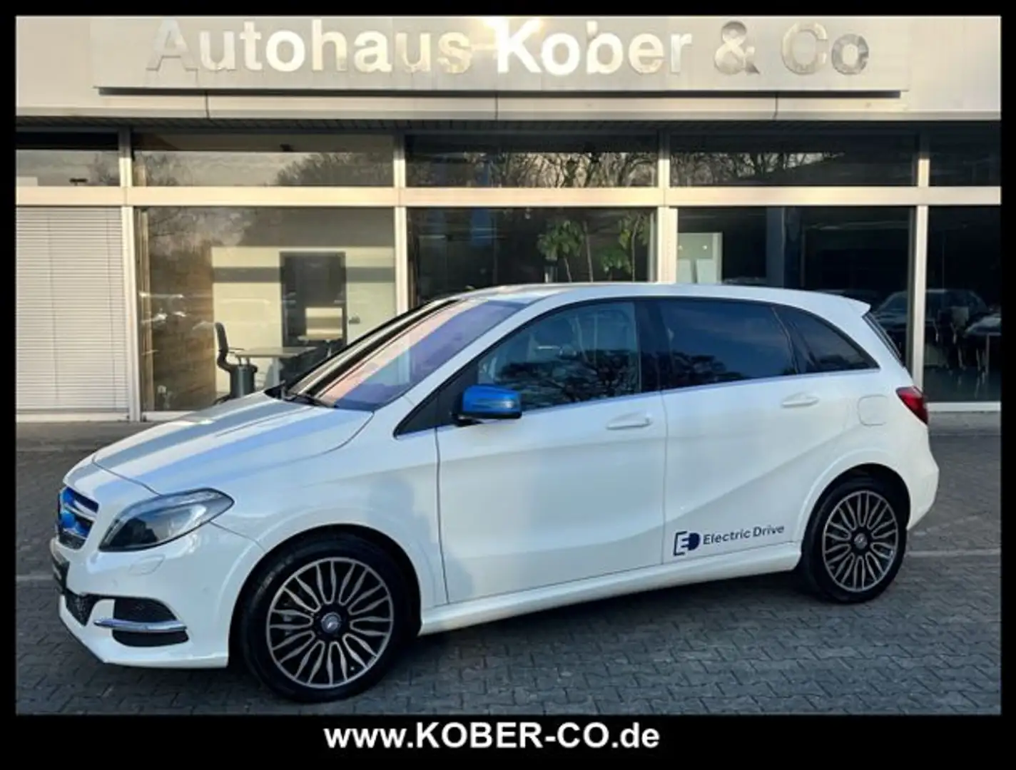 Mercedes-Benz B Electric Drive 250e  LEDER+NAVI+XENON+GARANTIE Blanc - 2
