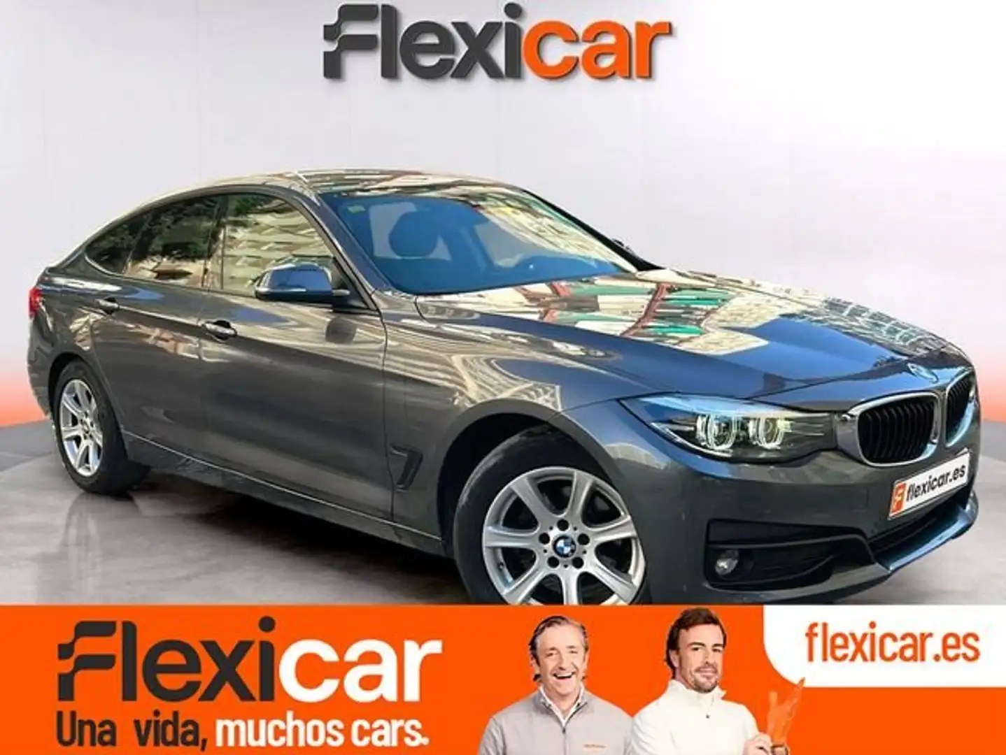 BMW 318 318d Gran Turismo Gris - 1