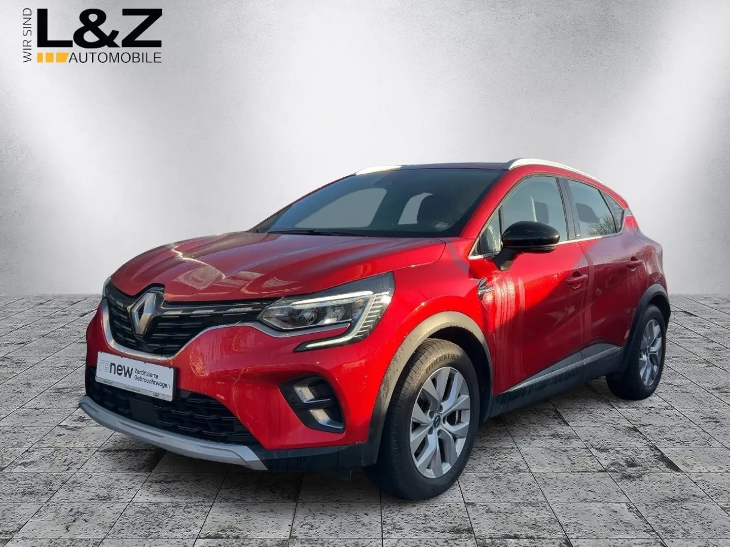 Renault Captur INTENS E-TECH Plug-in Hybrid 160 *Standort Malente* Rot - 1