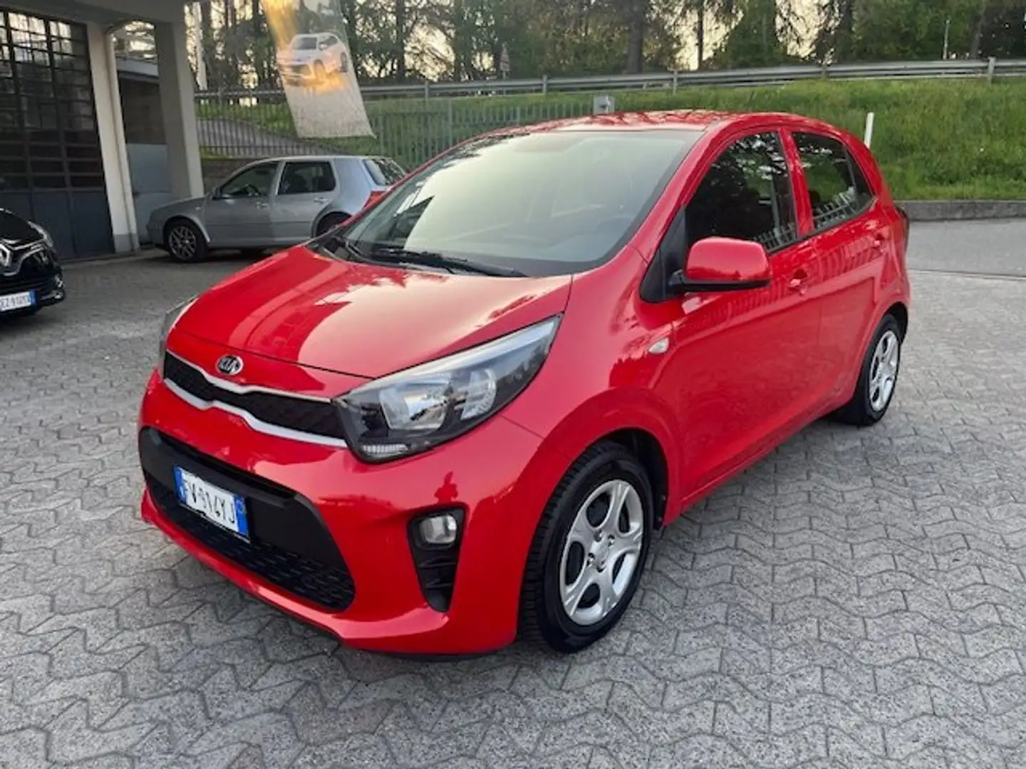 Kia Picanto 1.0 Active Gpl my18 "OK NEOPATENTATI" Rosso - 1
