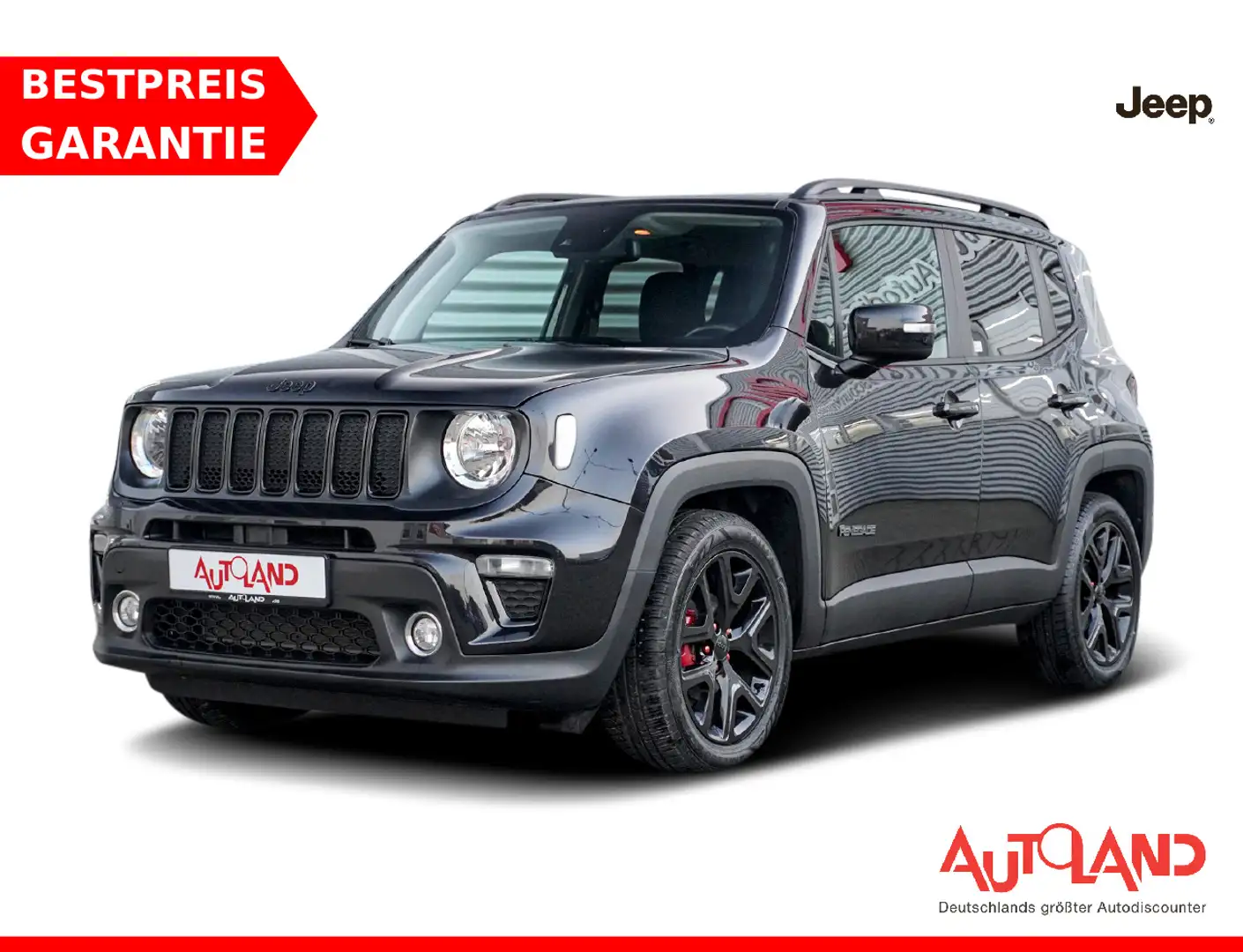 Jeep Renegade 1.0 Longitude FWD Navi Klimaaut. DAB Schwarz - 1
