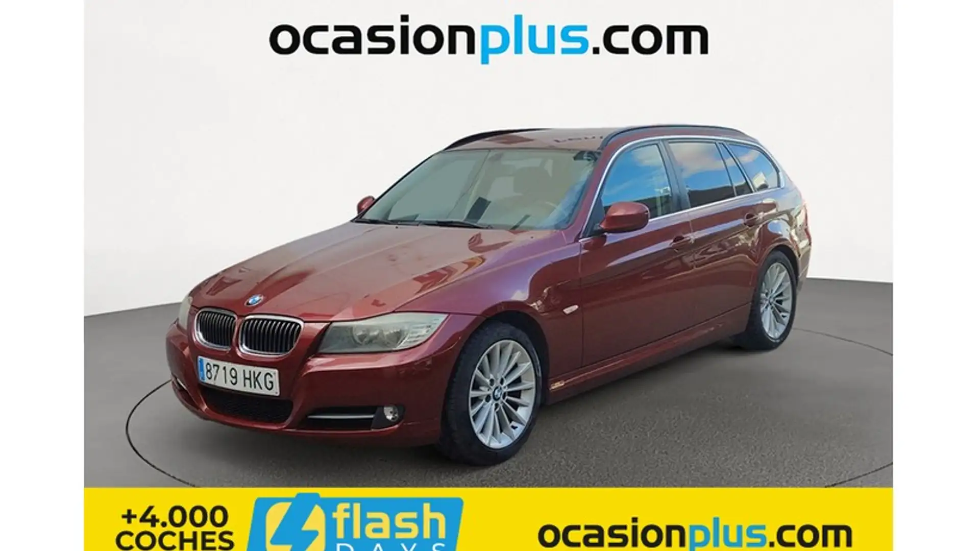 BMW 318 318d Touring Rojo - 1