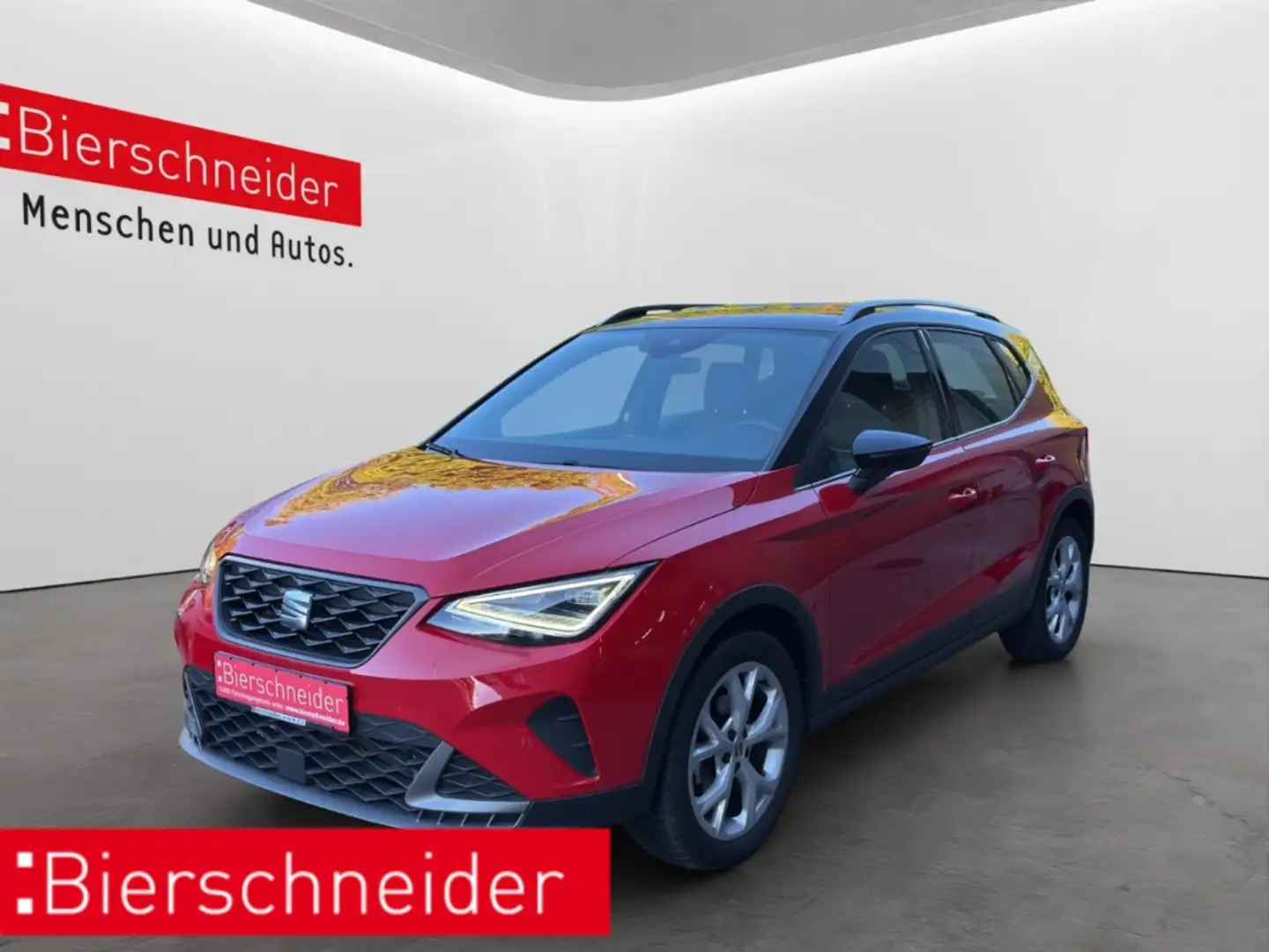 SEAT Arona 1.0 TSI FR VOLL-LED NAVI 17 PDC KLIMAAUT. Rot - 1