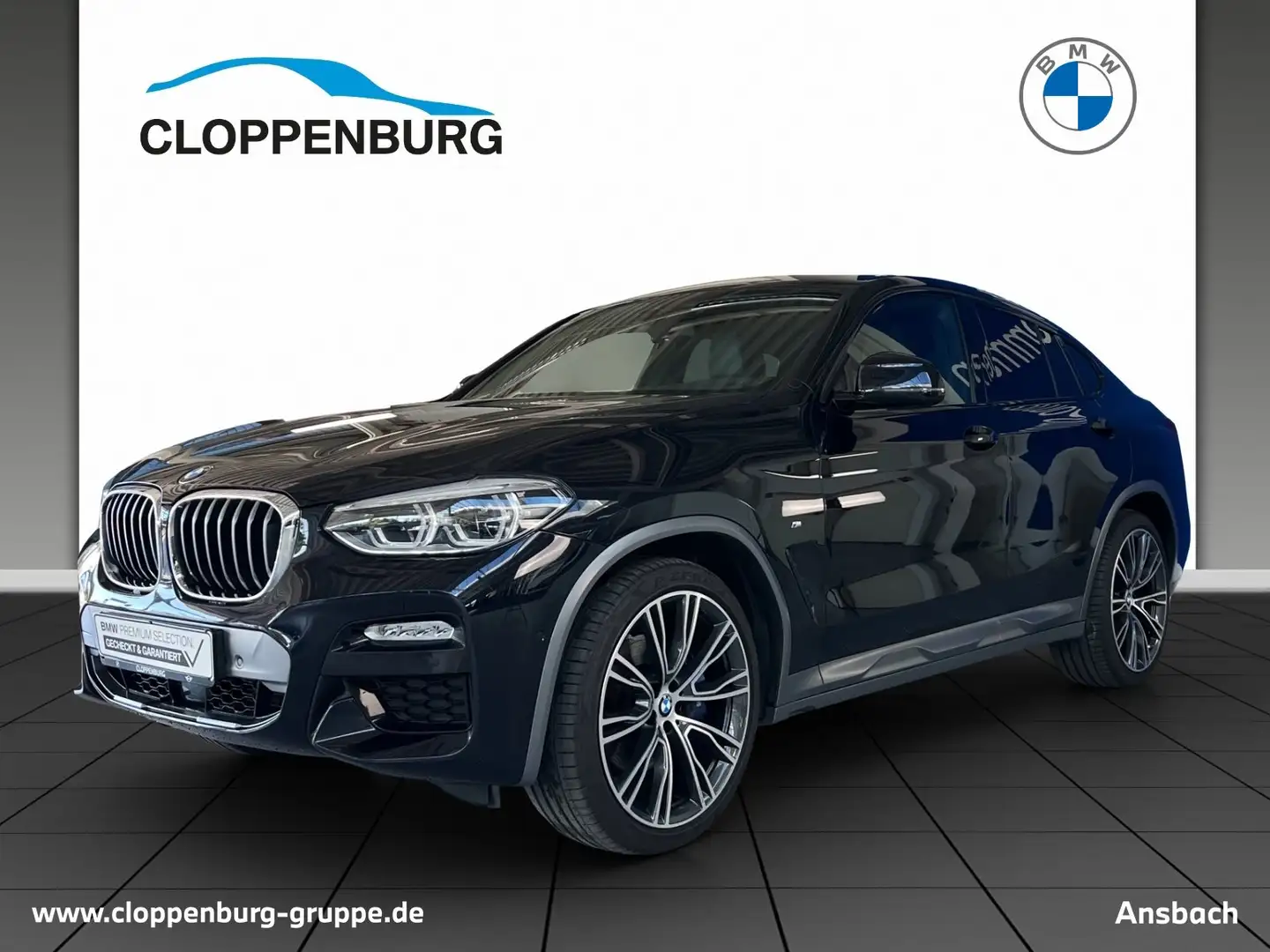 BMW X4 xDrive30d Head-Up HiFi DAB LED WLAN AHK Schwarz - 1