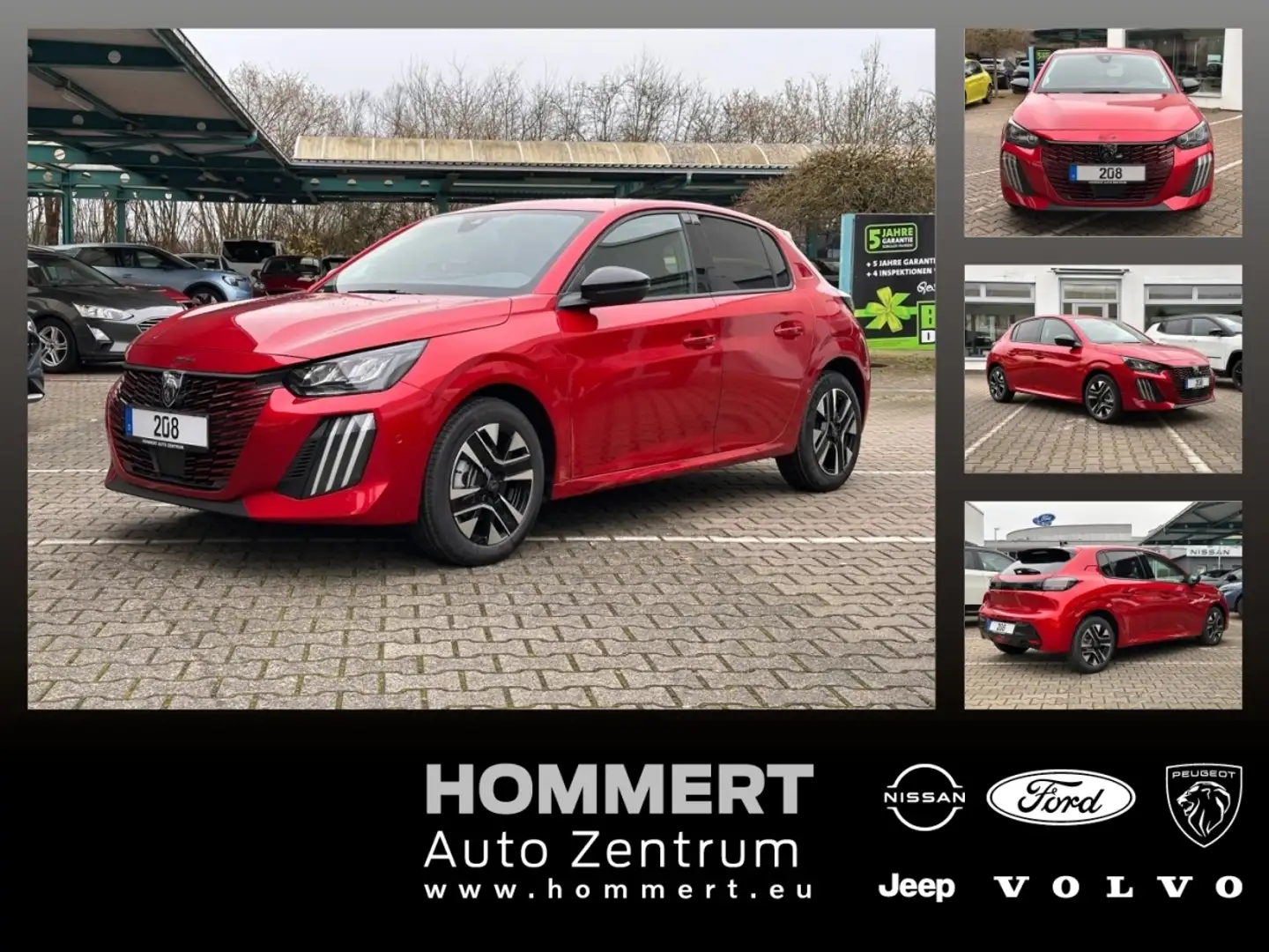 Peugeot 208 Allure 1.2 PureTech 100 *Klimaaut.*360°*Navi Rot - 1
