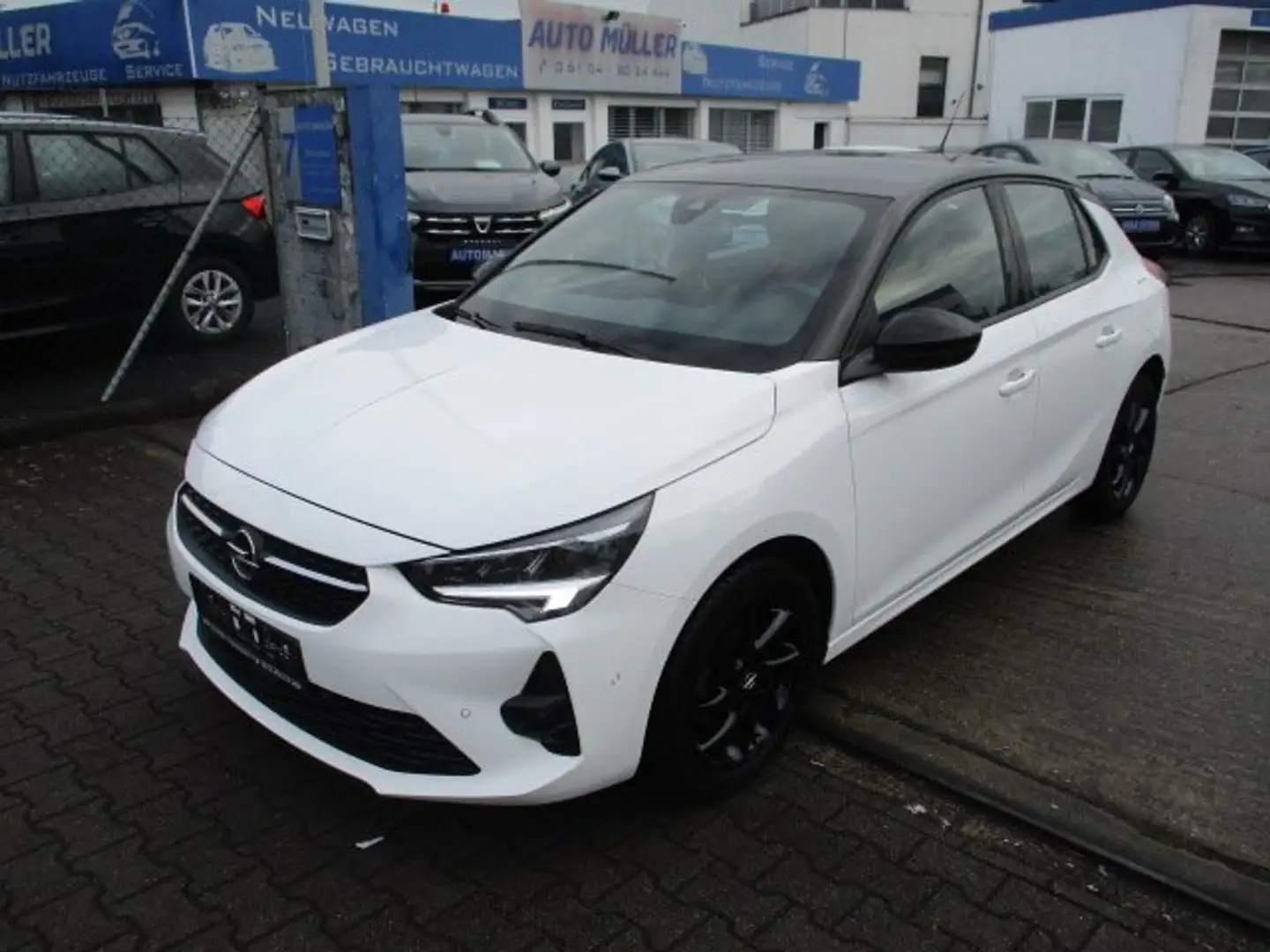 Opel Corsa F.1.2i.GS-Line.Klima.PDC.Kamera.Sofort. Bianco - 1