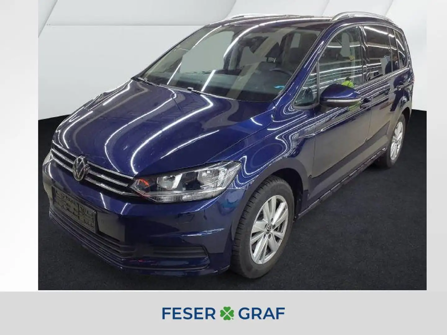 Volkswagen Touran Comfortline 1.5 TSI DSG Navi AHK Kamera SiHz Blau - 1