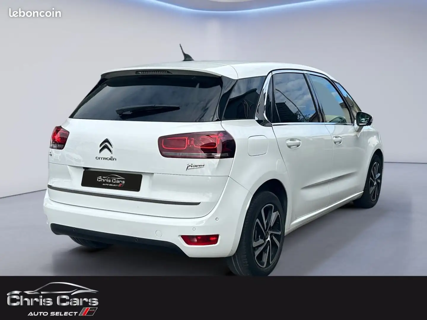 Citroen C4 Picasso Citroën 1.6 THP 165cv EAT6 Shine Pack, Garantie 12 Blanc - 2