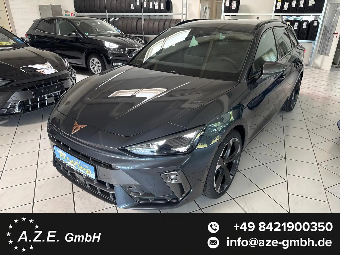 CUPRA Leon 1.5 eTSI DSG *SH*NAVI*LED*TWA*APP*KAMERA*AHK* 1... Grau - 1
