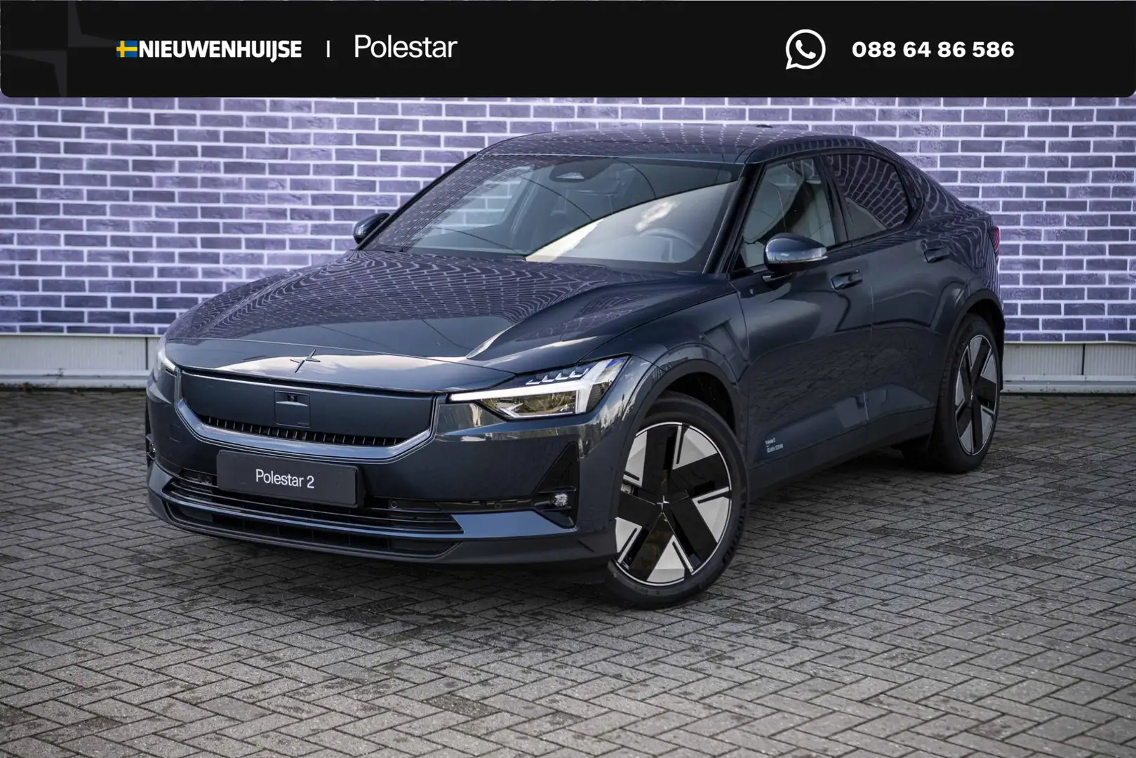 Polestar 2 Long Range Single Motor Prime 82 kWh 17% bijtellin Albastru - 1