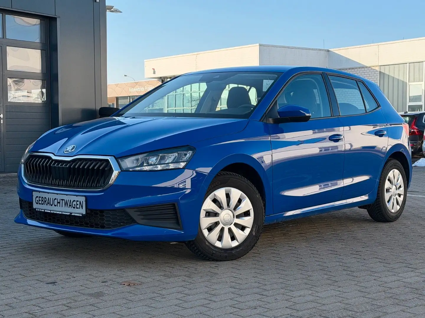 Skoda Fabia 1.0 MPI Selection *Klima*Allwetter*Stzhzg* Blau - 1