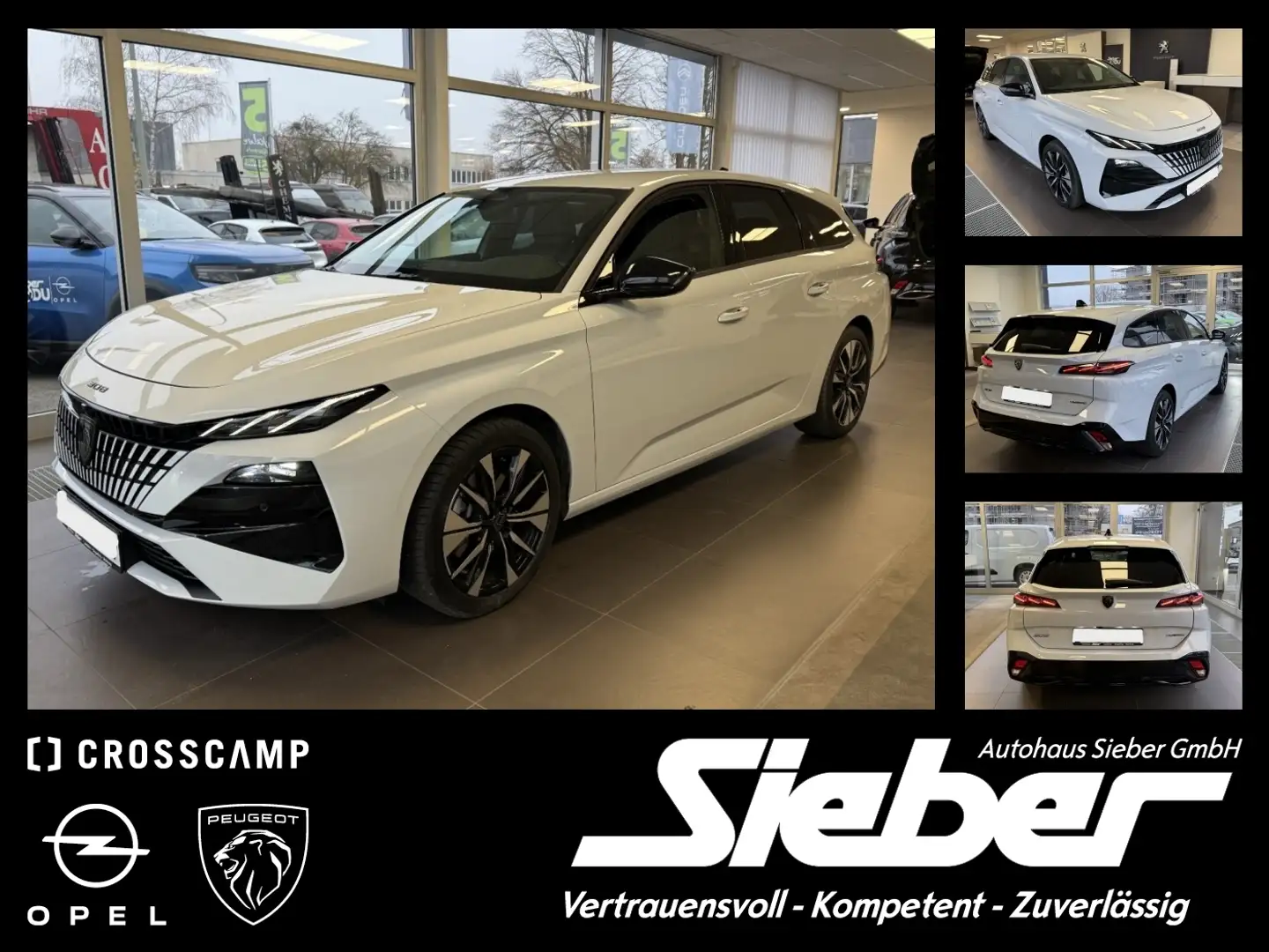Peugeot 308 SW Allure Kamera*Sitzhzg*Navi*PDC*Tempo Weiß - 1