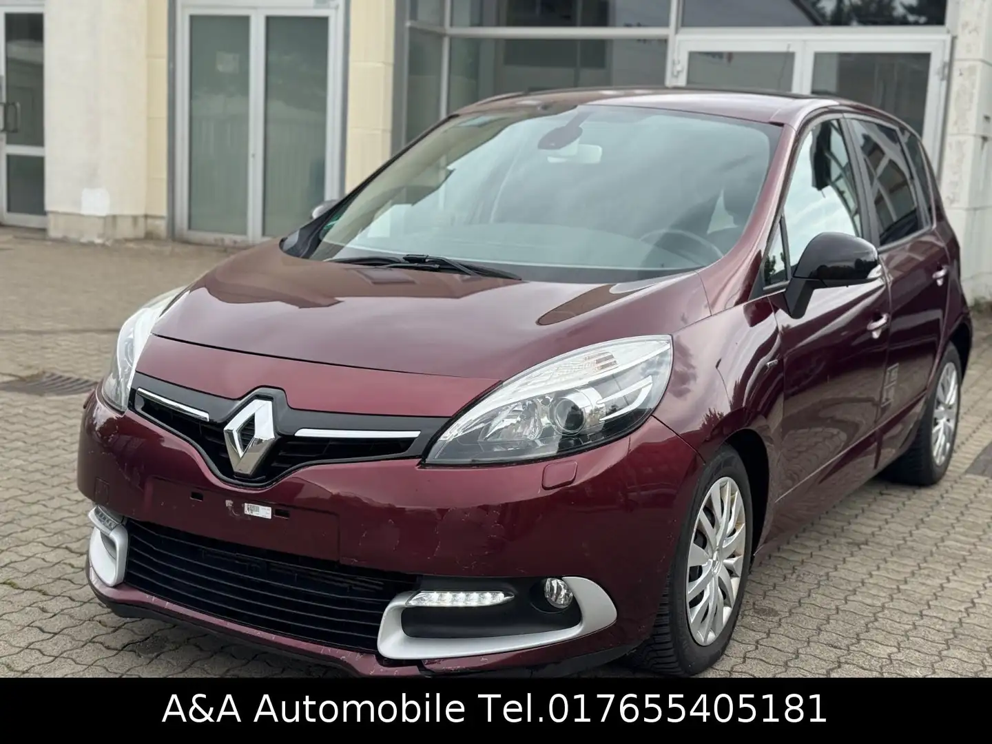 Renault Scenic III Limited 2.Sitzer Automatik TÜV Klima Rojo - 2