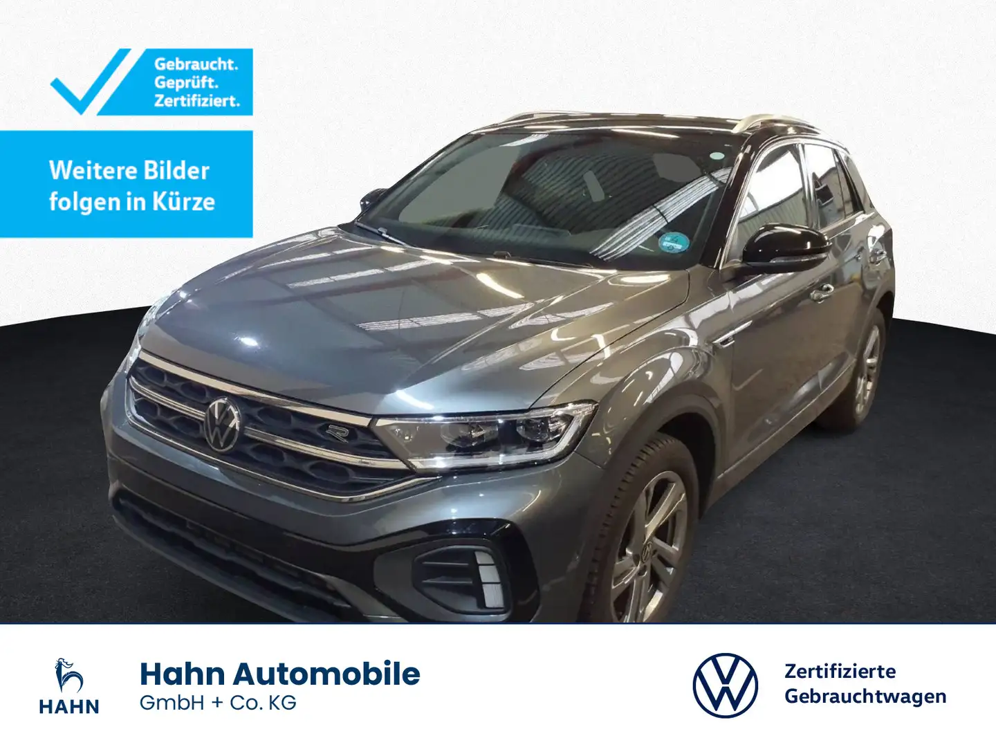 Volkswagen T-Roc 1.5TSI DSG R-Line LED AHK Navi ACC Sitzhzg Grau - 1