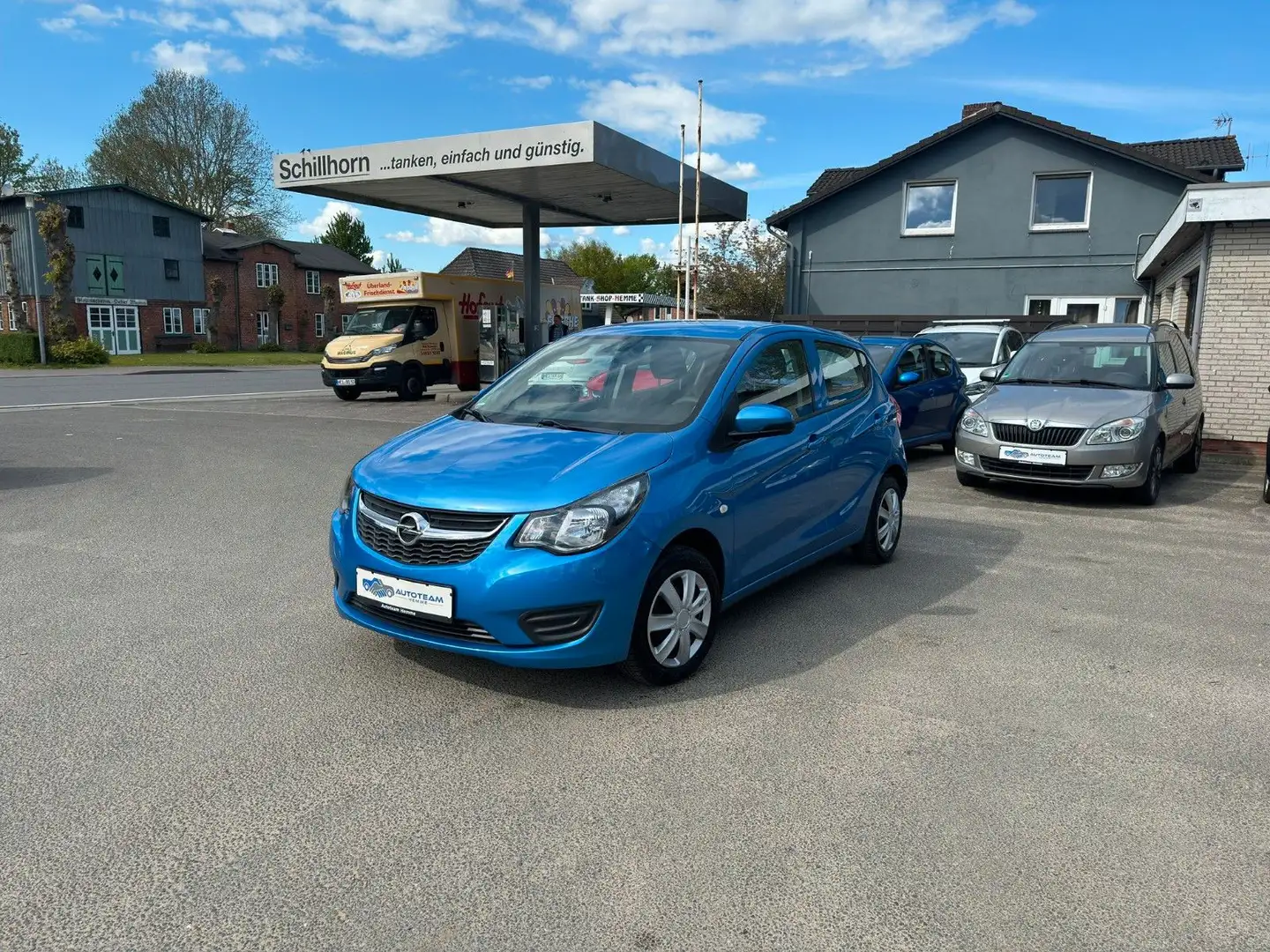 Opel Karl Edition TÜV/KLIMA/TEMPOMAT/SCHECKHEFT Blau - 1