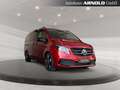Mercedes-Benz V 300 V 300 d Avantgarde-Edt. Lang 360° 7-Si. el-Tür. Rot - thumbnail 6