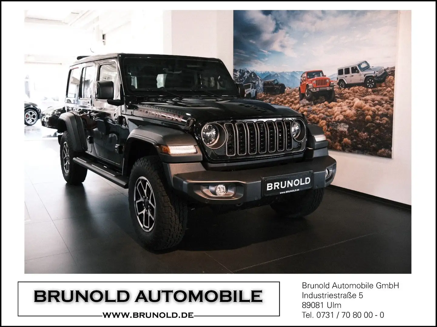 Jeep Wrangler 2.0 T-GDi Unlimited Rubicon Automatik Fekete - 1
