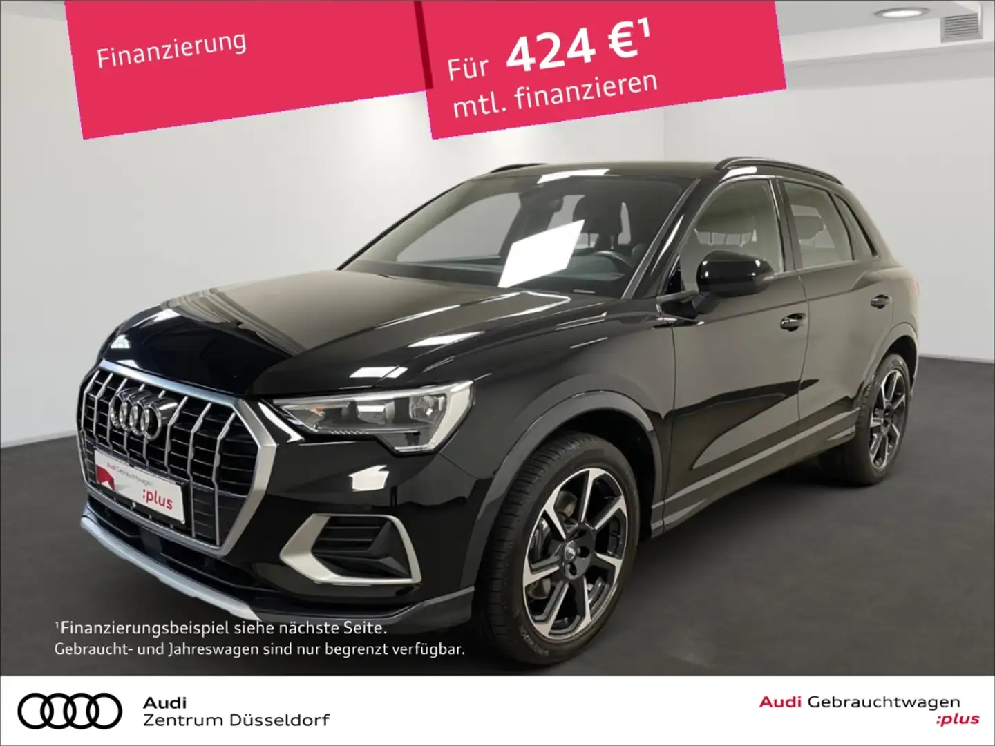 Audi Q3 45 TFSI S-tronic quattro AHK CARPLAY LED 19 Noir - 1