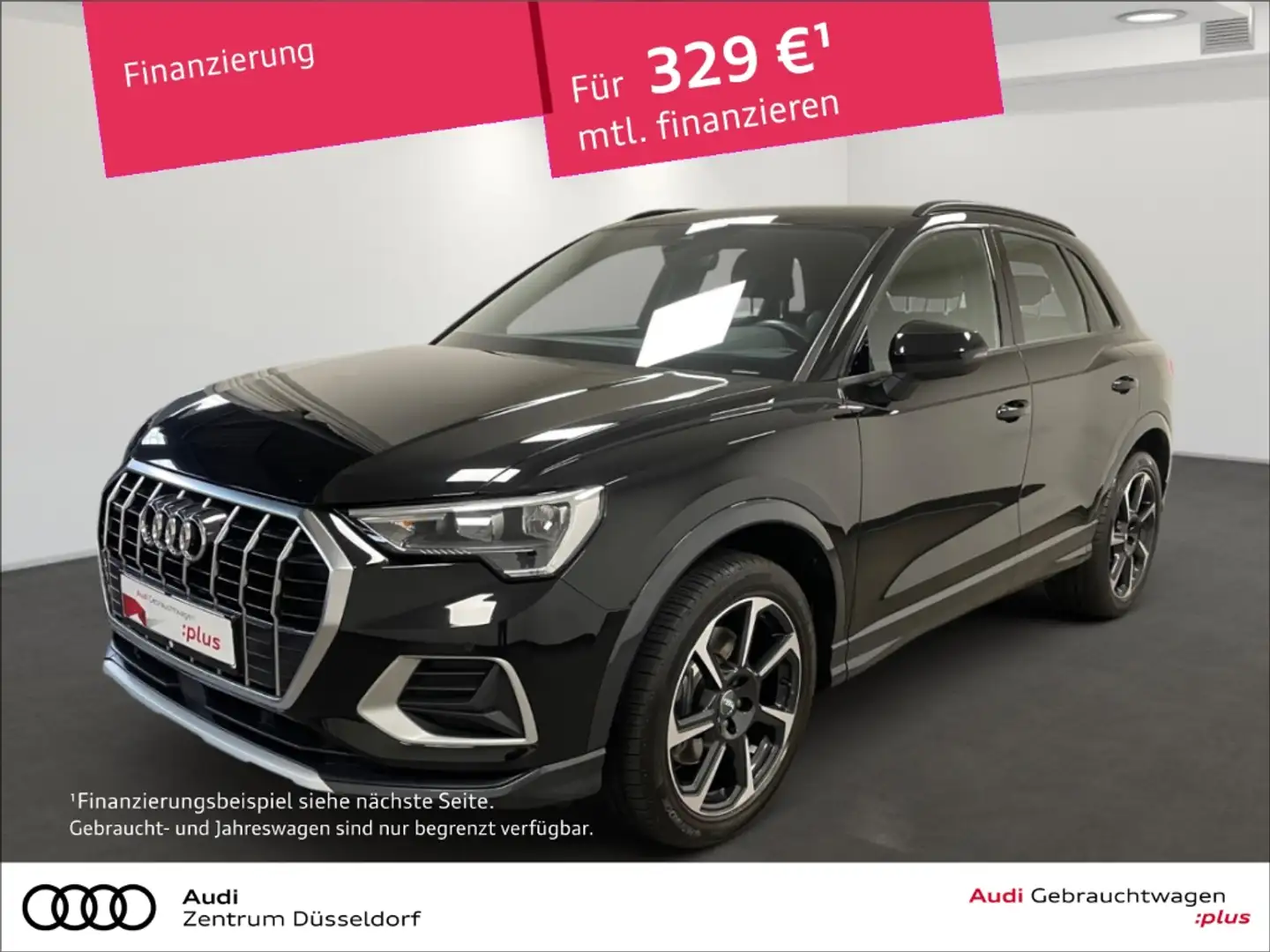 Audi Q3 45 TFSI S-tronic quattro AHK CARPLAY LED 19 Noir - 1