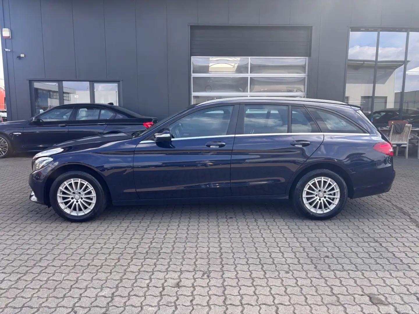 Mercedes-Benz C 220 d  T-Modell-LED-Navi-Leder-Eur6 Blau - 2