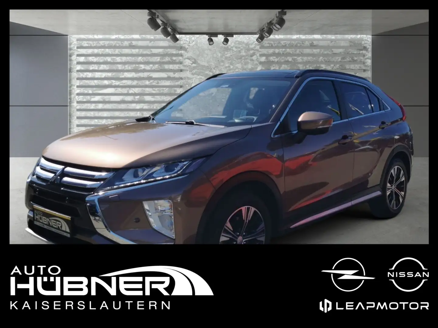 Mitsubishi Eclipse Cross Top 4WD Autom Kamera|PDC|4xSHZ|LHZ Brun - 1