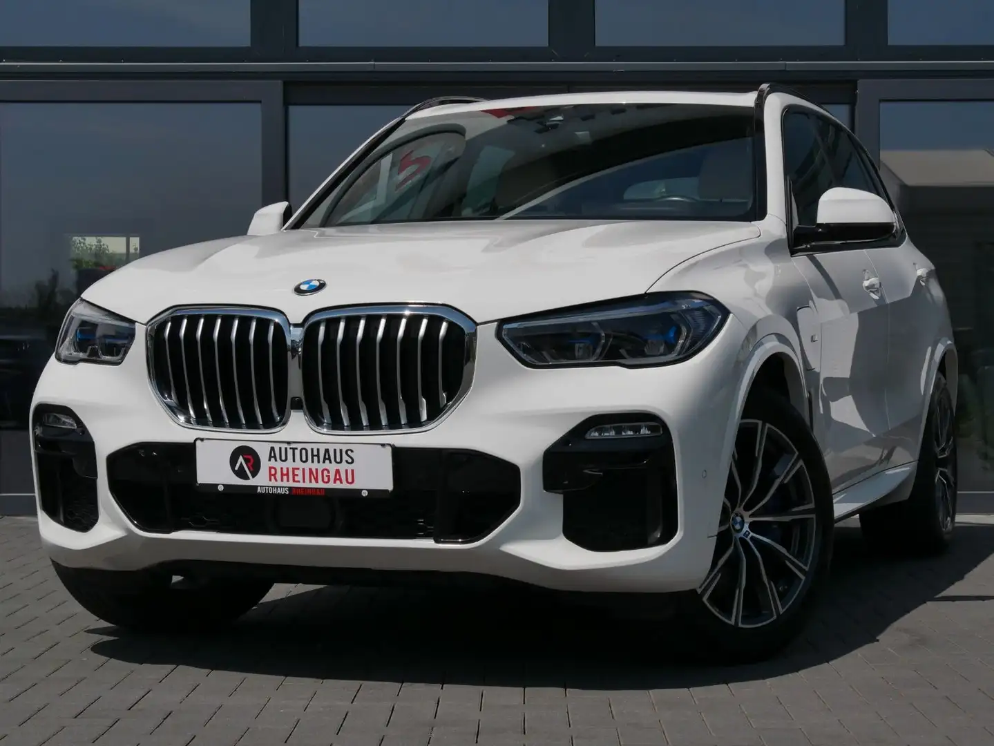 BMW X5 xDrive 45 e M Sport PANO LASER 1. HAND Weiß - 1