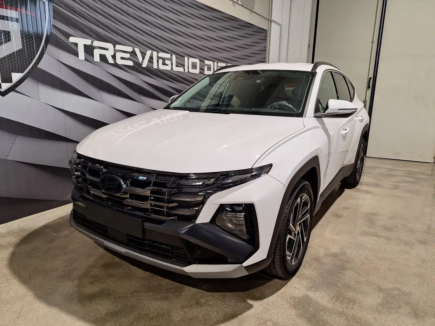 Hyundai TUCSON 1.6 hev Exellence KM ZERO PRONTA CONSEGNA Blanc - 1