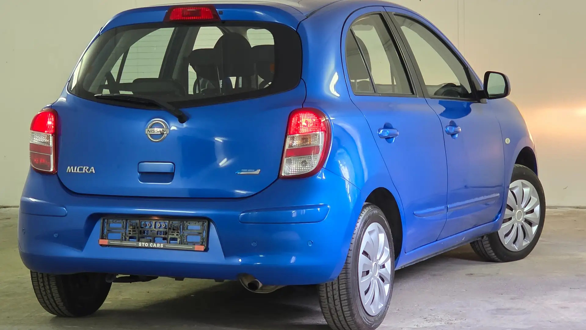 Nissan Micra / 1.2i / Airco / Garantie 12mois / Blauw - 2