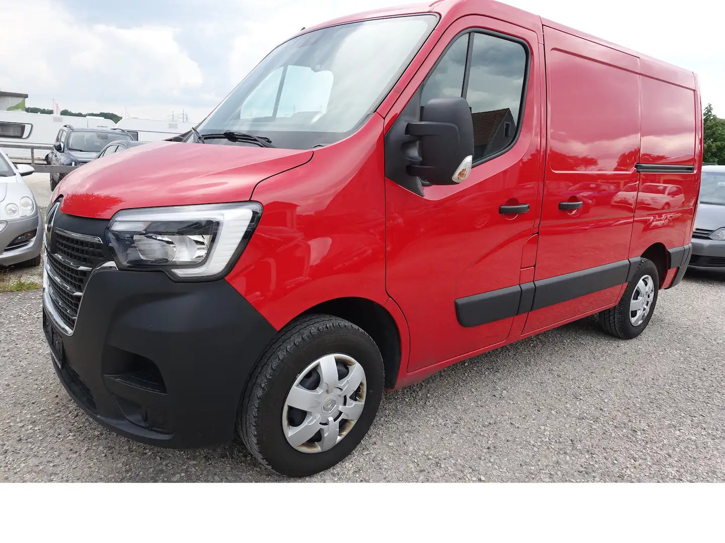 Renault Master L1H1 Ka 3,3t Klima Luftsitz Sitzheizung 3-Sitzer Rot - 1