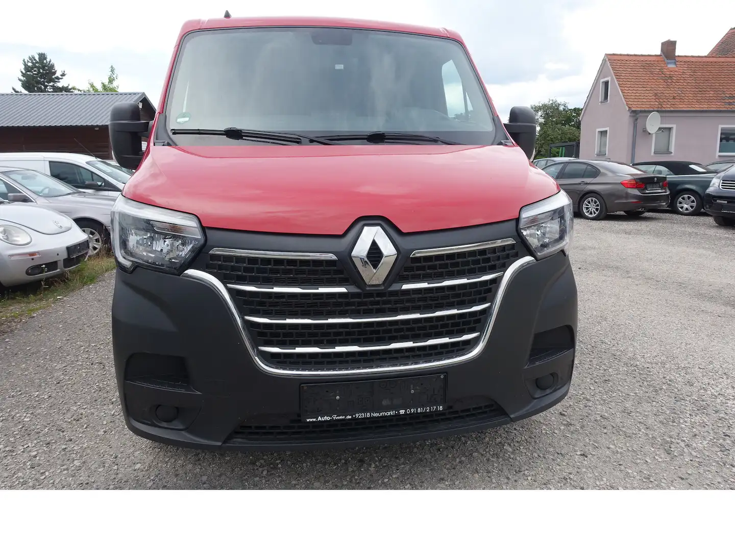 Renault Master L1H1 Ka 3,3t Klima Luftsitz Sitzheizung 3-Sitzer Rot - 2