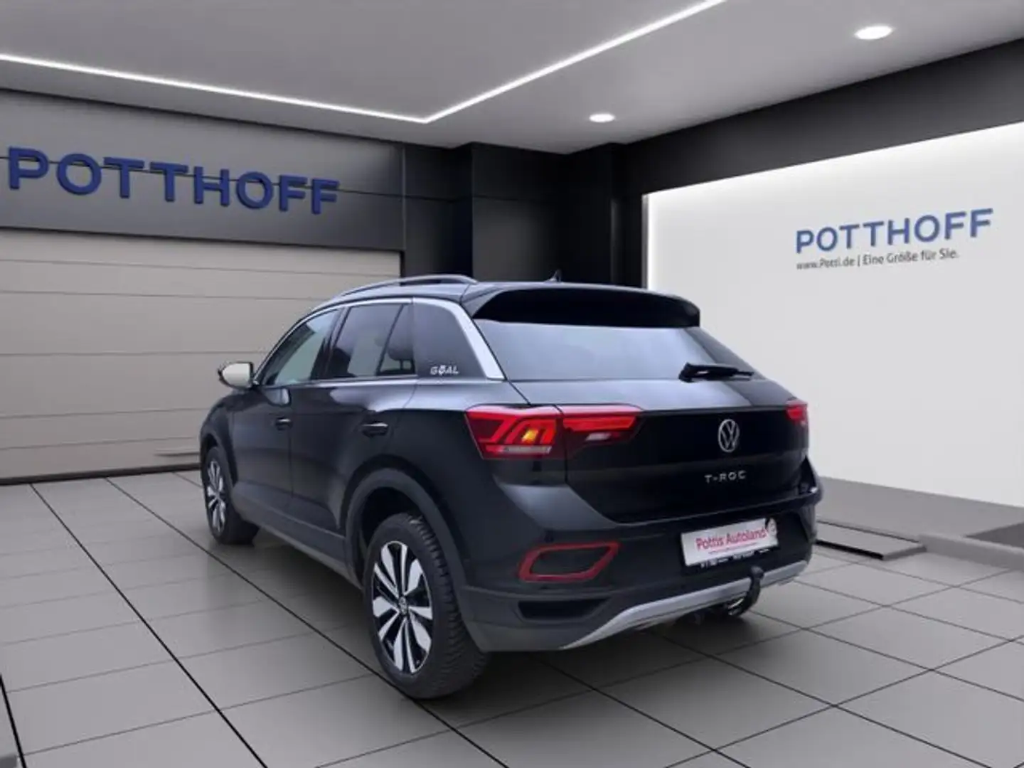 Volkswagen T-Roc 2.0 TDI DSG GOAL AHK NAVI SITZHZG LED+ Schwarz - 2